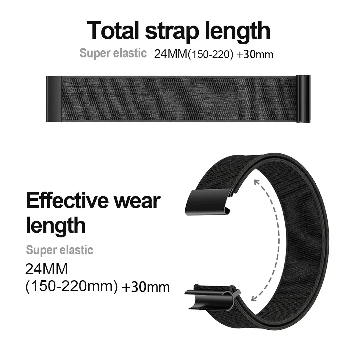 Sangle de remplacement souple et réglable en nylon respirant pour montre Whoop 4.0, confortable et durable.