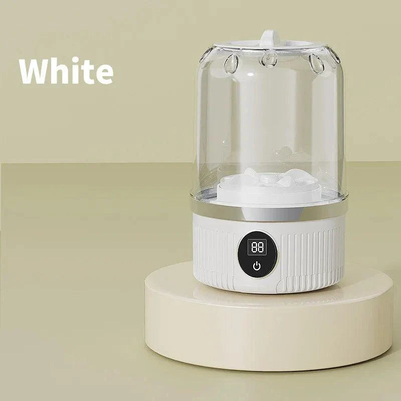 Mini machine à laver sans fil 1L portable pour sous-vêtements, compacte et efficace avec écran numérique