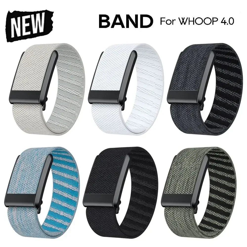 Sangle de remplacement souple et respirante pour Whoop 4.0, confort et réglable en nylon premium